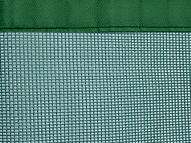 Barrier braided netting Beethoven GREEN H122cm without post (by the metre)