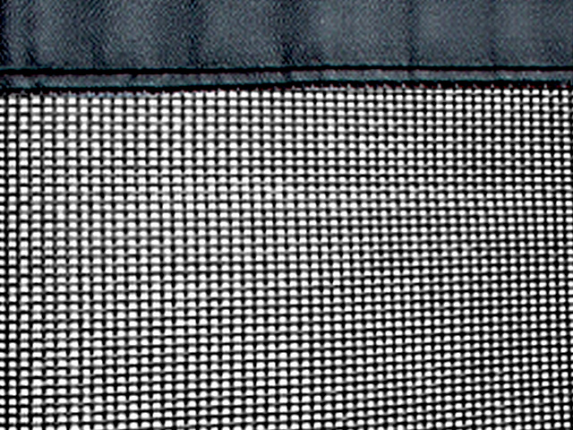 Barrier braided netting Beethoven BLACK H122cm without post (by the metre)