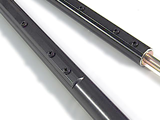 Posts chocolate lacquered 16mm with Beethoven sleeve