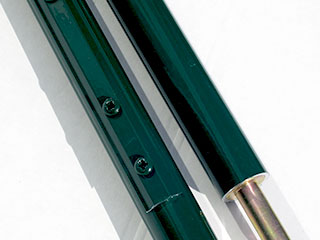 Green lacquered post 16mm with Beethoven sleeve