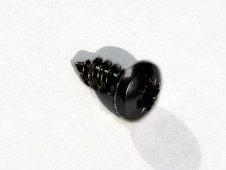 Box of 50 Black Beethoven stainless steel screws