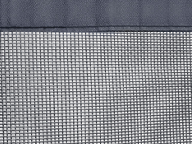 Barrier braided netting Beethoven ANTHRACITE H122cm without post (by the metre)