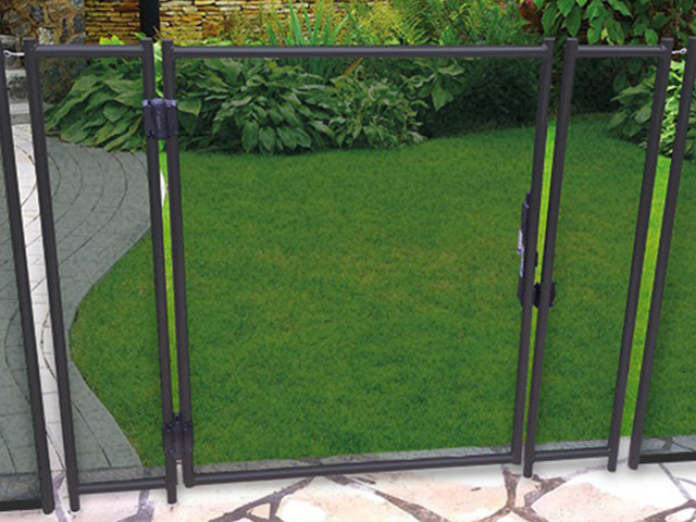 Detachable gate EASY Gris Anthracite 16mm