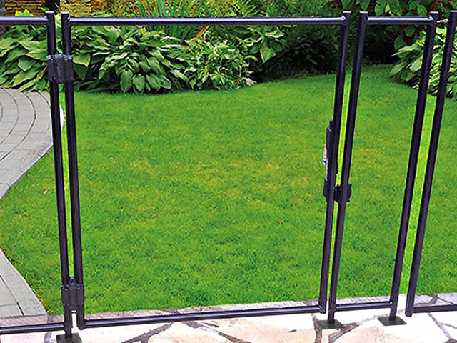 Automatic gate Beethoven KIT LOC Black on plates