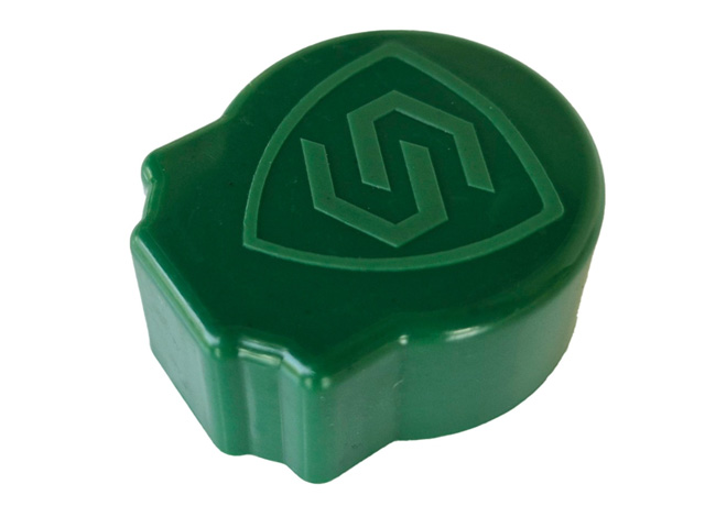 Green cap for SECURIPOOL barrier post